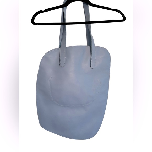 NUEN Budapest rare and unique blue leather bag - Picture 3 of 9